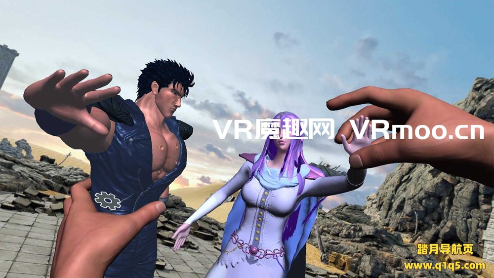Oculus Quest 游戏《XR漫画北斗神拳》XR MANGA Fist of the North Star