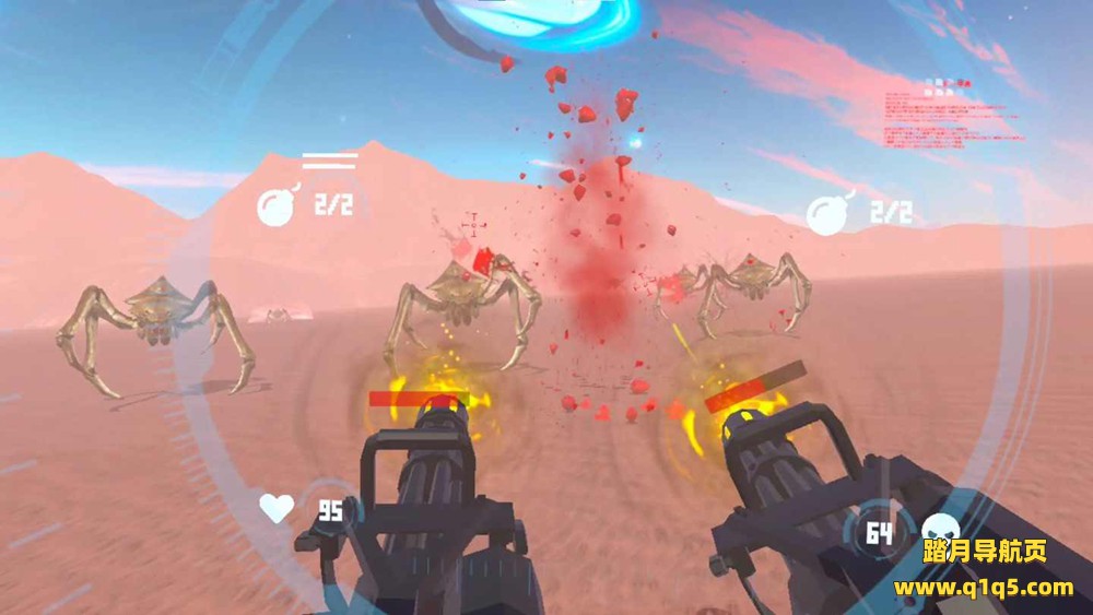 Meta Quest 游戏《异形射击：硬核机甲模拟器》Alien Shooter- Hardcore Mech Simulator