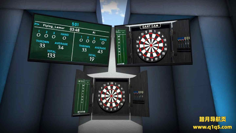Oculus Quest 游戏《靶子上的VR飞镖》On Target VR Darts