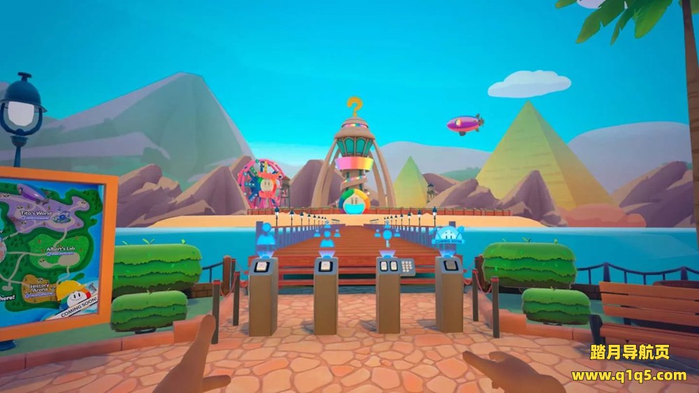 Oculus Quest 游戏《迷你竞赛》Trivia Crack VR