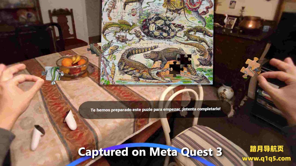 Meta Quest 游戏《绿洲拼图 AR》Oasis Puzzles AR