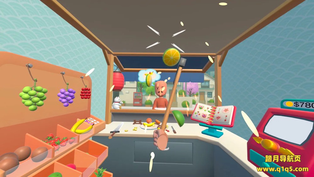 Meta Quest 游戏《烹饪忍者商店模拟器》Food Ninja Shop Simulator