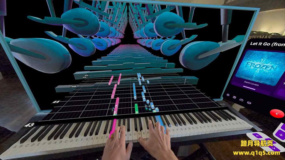 Oculus Quest 游戏《AR钢琴》PianoVision