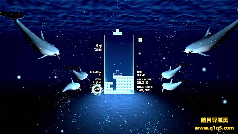 Oculus Quest 游戏《俄罗斯方块-效应》Tetris® Effect- Connected