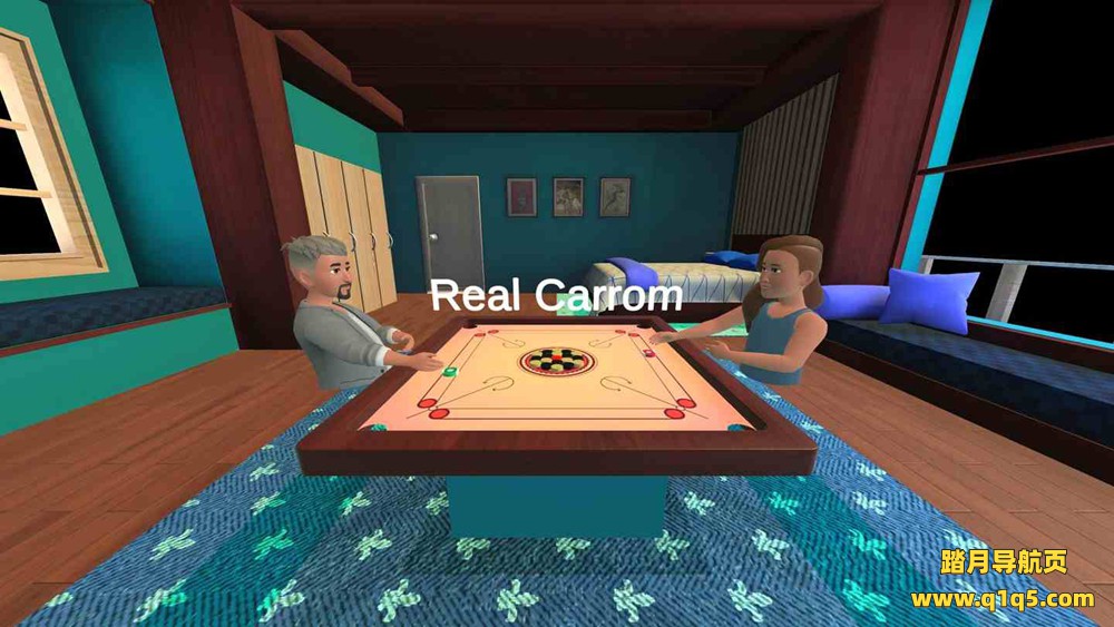 Meta Quest 游戏《皇家卡罗姆》RealCarrom