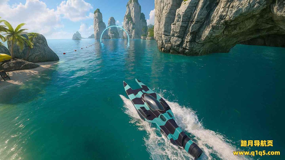 Meta Quest 游戏《赛艇模拟器：激流冲刺》Racing Boat Simulator - Riptide Rush