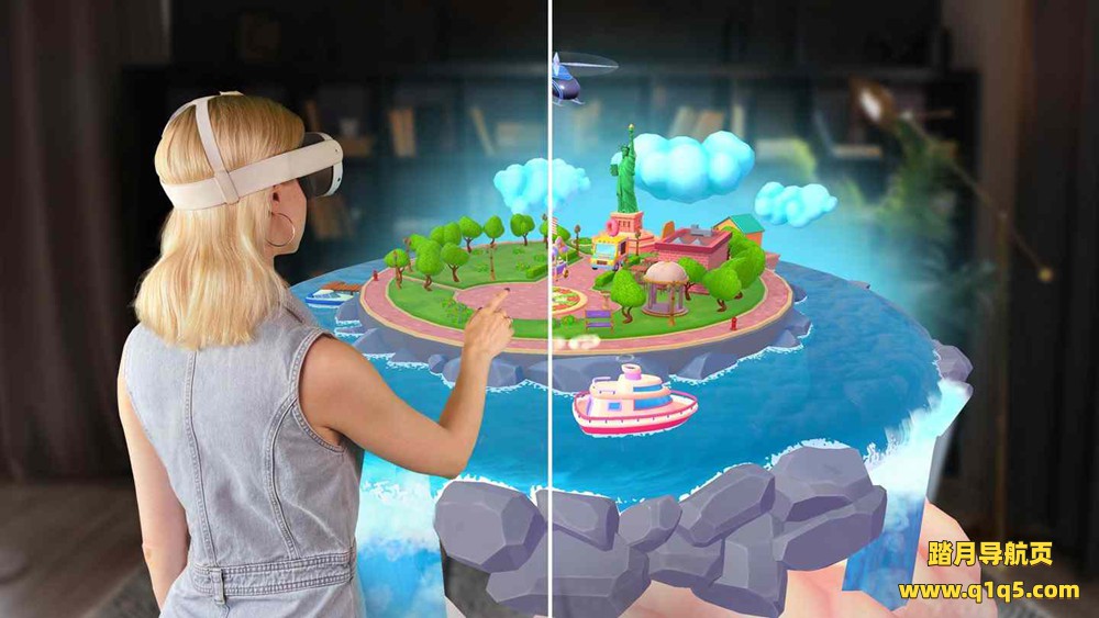 Meta Quest 游戏《欢乐消消乐3》Jolly Match 3 AR