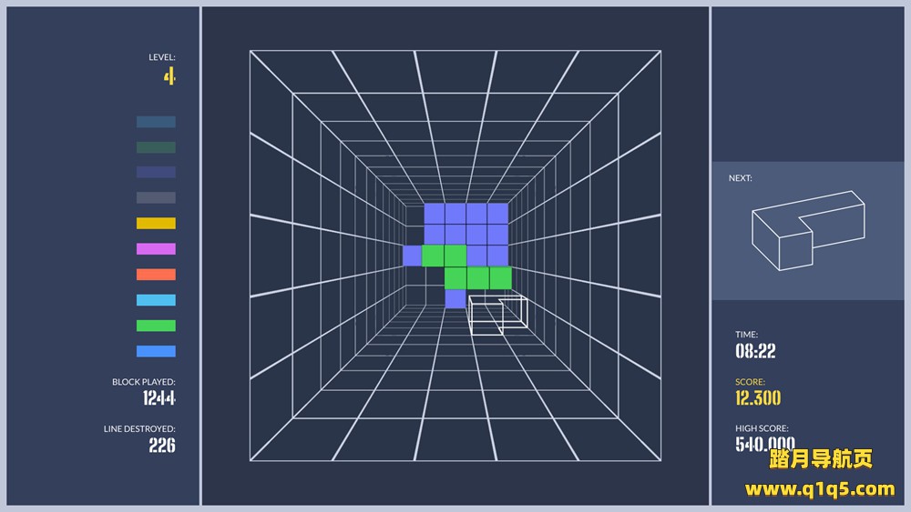 Oculus Quest 游戏《Tetrex 3D – Block Puzzle》方块拼图