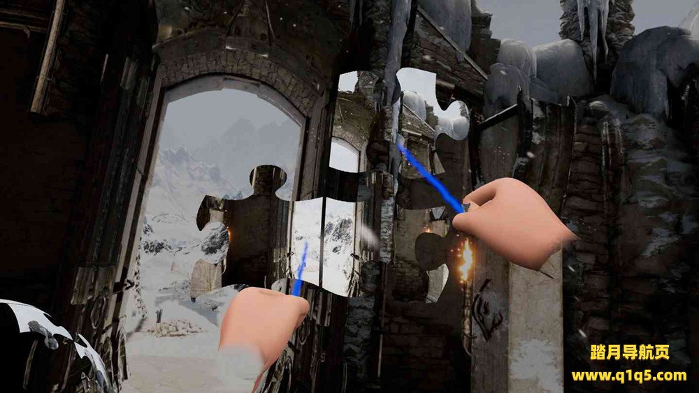 Oculus Quest 游戏《Jigsaw 360°》360°拼图(Oculus Quest VR +手部追踪）