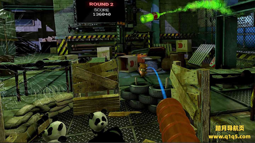 Oculus Quest 游戏《鬼祟熊过山车》Sneaky Bears RollerCoaster