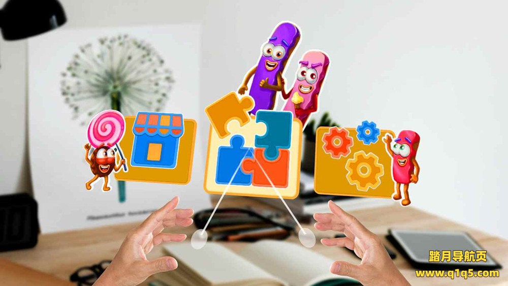 Oculus Quest 游戏《糖果拼图》Sugar Mess Jigsaw Puzzles