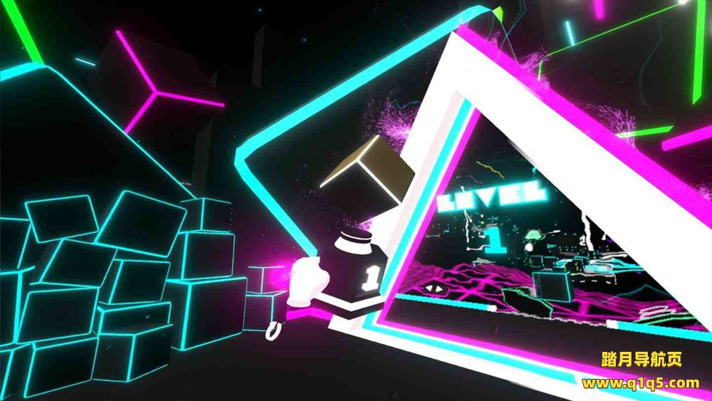 Meta Quest 游戏《霓虹网络空间》Pixel Arcade