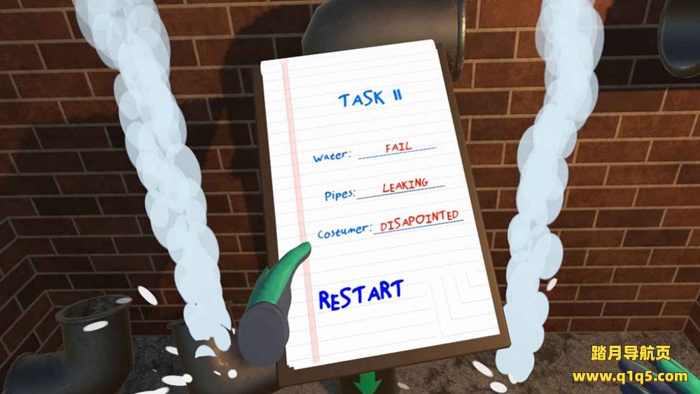 Meta Quest 游戏《水管工》Plumber