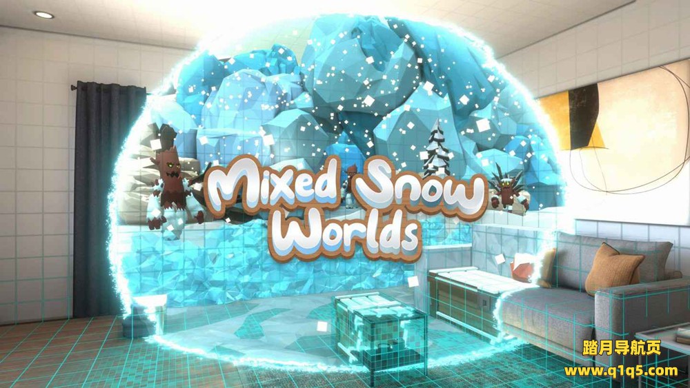 Meta Quest 游戏《混合雪世界》Mixed Snow Worlds