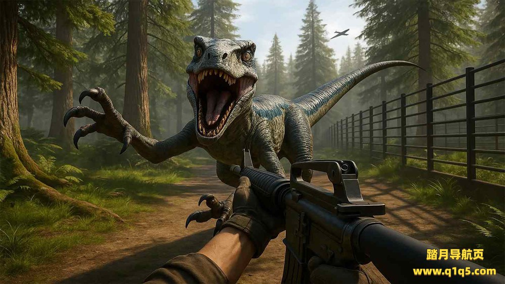 Meta Quest 游戏《侏罗纪动物园恐龙狩猎》Jurassic Zoo - Dinosaur Hunting