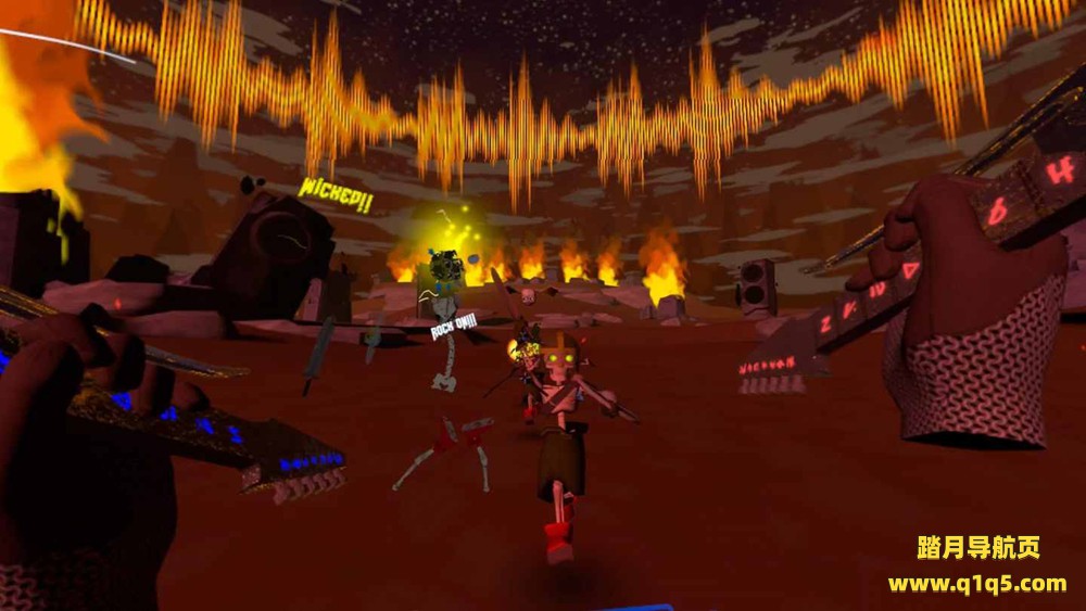 Meta Quest 游戏《演奏之神：金属乐之战》God of Riffs- Battle for the Metalverse