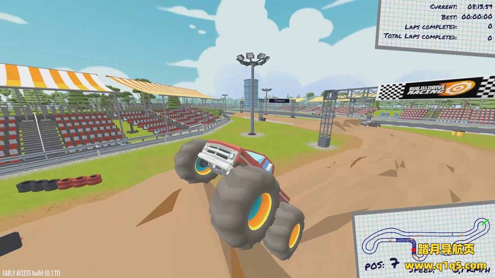 Oculus Quest 游戏《建造并驾驶赛车》Build and Drive Racing