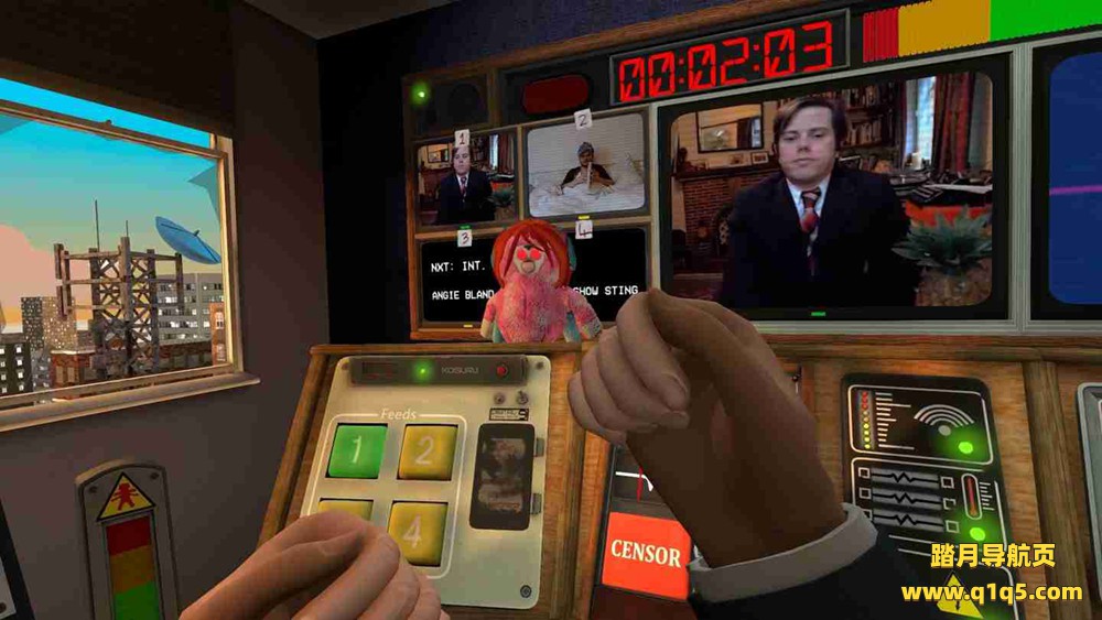 Oculus Quest 游戏《不予播出VR》Not For Broadcast