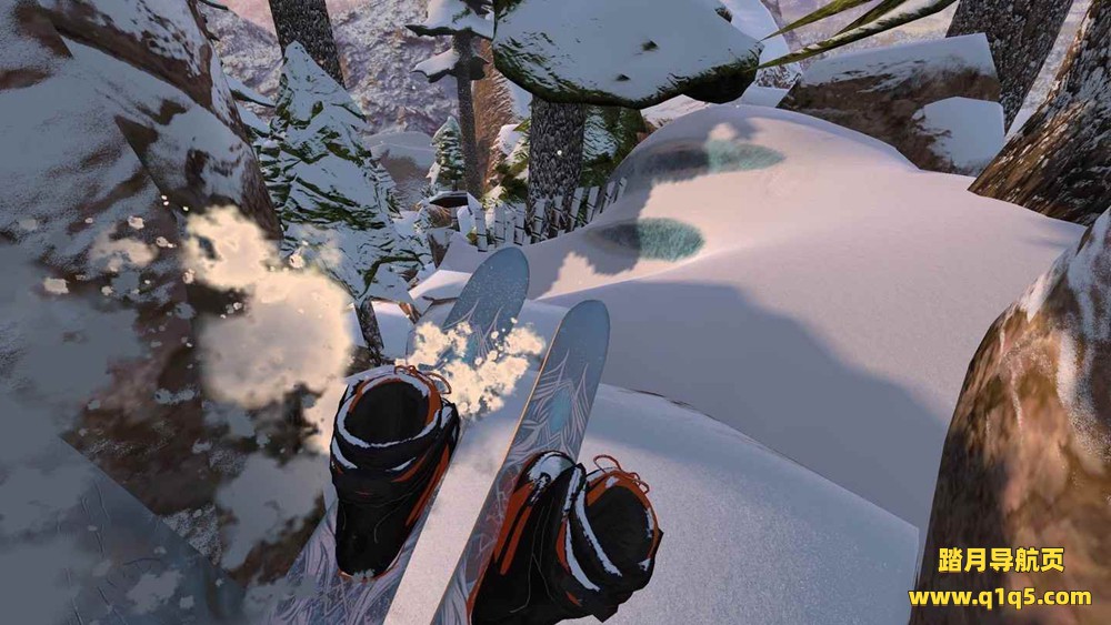Meta Quest 游戏《滑雪板》Slowp VR
