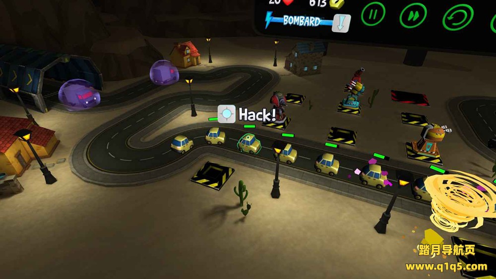 Oculus Quest 游戏《汽车塔防》Evil Robot Traffic Jam