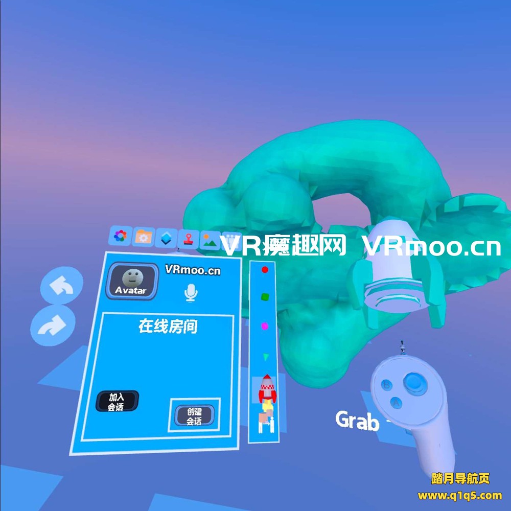 Meta Quest 游戏《3D绘画》SculptrVR 汉化中文版