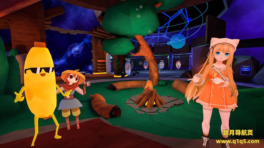 Meta Quest 游戏《二次元角色》VRChat