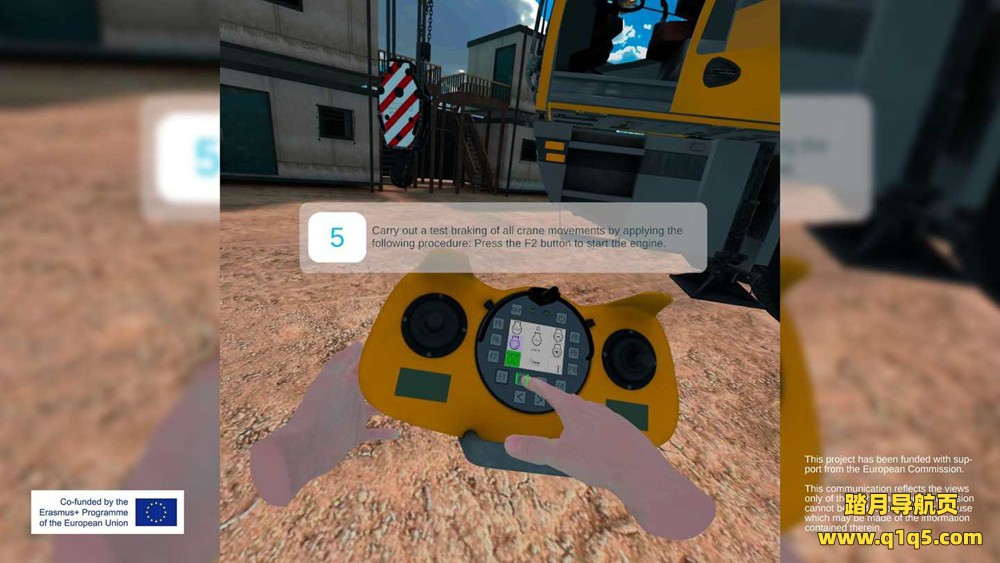 Oculus Quest 游戏《起重机培训》CRANES 4.0- VR for training